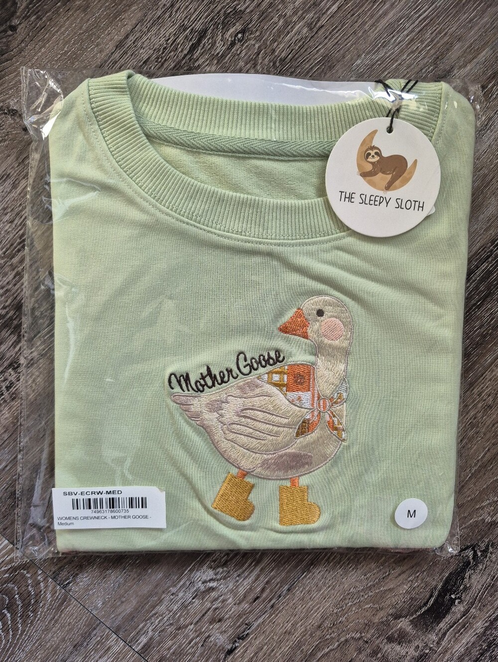 Mother Goose Bamboo Crewneck